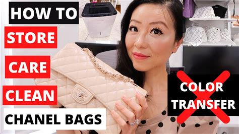 how to clean your chanel bag|Chanel bag removal.